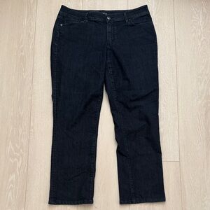3/$10 LOFT Midnight Blue Curvy Straight Leg Jeans